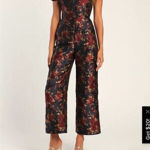 Floral Jumpsuit